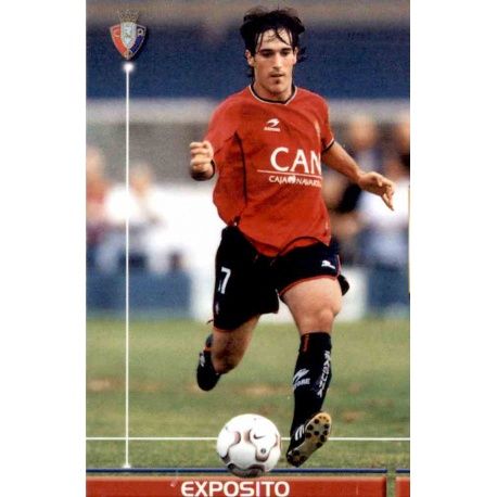 Exposito Nuevo Fichaje Osasuna 469 Megafichas 2003-04
