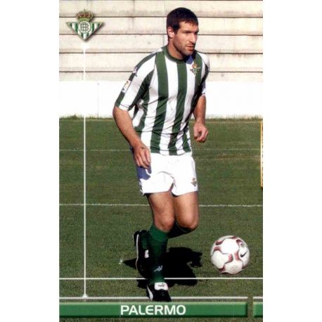 Palermo Nuevo Fichaje Betis 470 Megafichas 2003-04