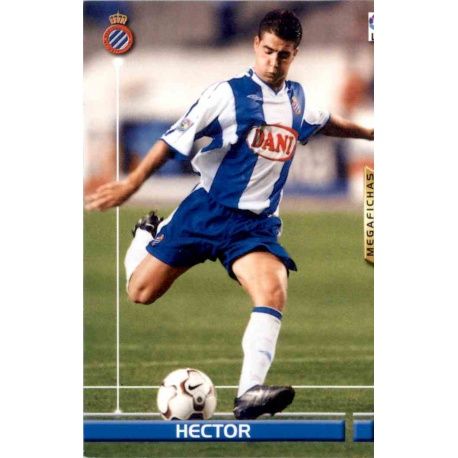 Hector Nuevo Fichaje Espanyol 475 Megafichas 2003-04