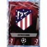 Oferta Trading Card Club Badge Atlético Madrid Crystal Match Attax 23/24 Topps