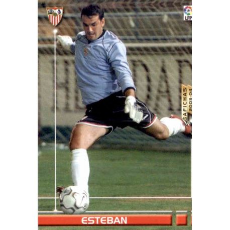 Esteban Nuevo Fichaje Sevilla 476 Megafichas 2003-04