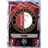 Comprar Cromo Club Badge Feyenoord Crystal Match Attax 23/24 Topps