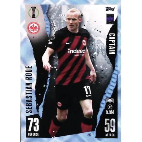 Sebastian Rode Crystal Eintracht Frankfurt 257