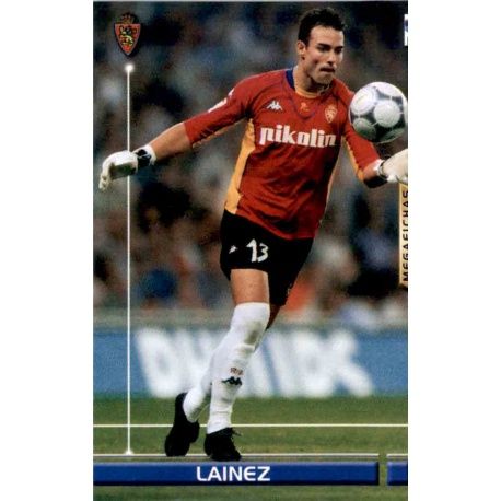 Lainez Zaragoza 344 Megafichas 2003-04