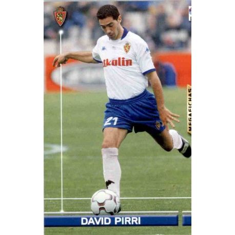 David Pirri Zaragoza 350 Megafichas 2003-04