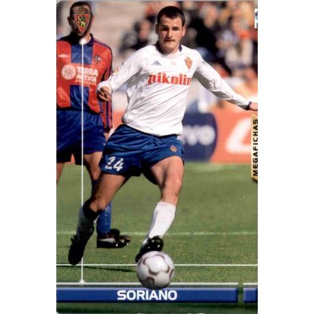 Soriano Zaragoza 352 Megafichas 2003-04