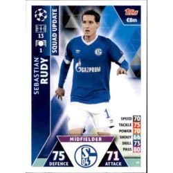 Sebastian Rudy Schalke 04 UP19 Match Attax Champions 2018-19