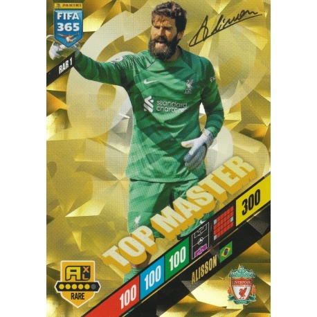 Alisson Top Master Liverpool RAR 1