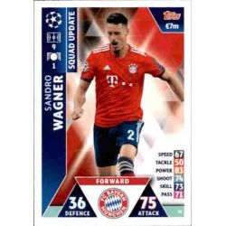 Sandro Wagner Bayern Munich UP24 Match Attax Champions 2018-19