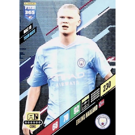 Soccer Cards Erling Haaland Manchester City Panini Fifa 365 Adrenalyn ...