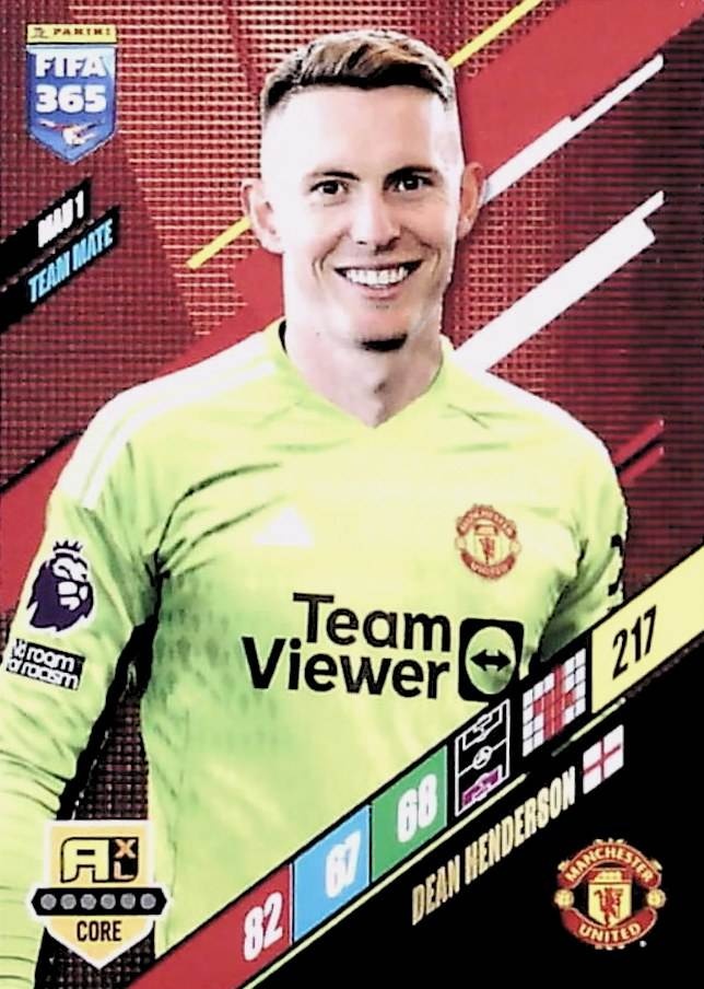 Sale Online Dean Henderson Manchester United Fifa 365 Adrenalyn XL