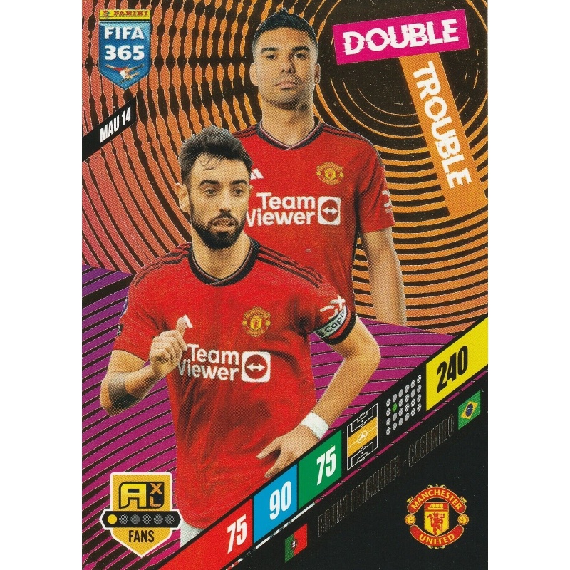 253 Bruno Fernandes Manchester United Base Panini Premier League Adrenalyn  XL 2024 Card - Solve Collectibles