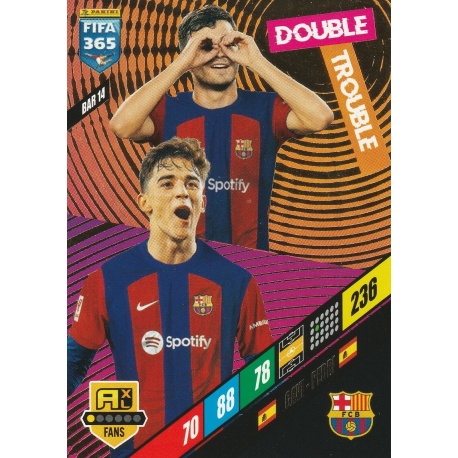 Pedri / Gavi Double Trouble Barcelona BAR 14