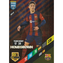 Gavi Homegrown Barcelona BAR 15