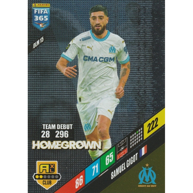 OLYMPIQUE DE MARSEILLE - PANINI ADRENALYN XL CARD - FOOTBALL 2023 2024 - to  choo