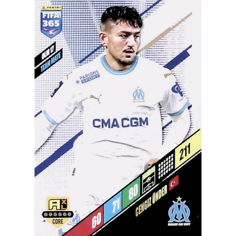 OLYMPIQUE DE MARSEILLE - PANINI ADRENALYN XL CARD - FOOTBALL 2023 2024 - to  choo