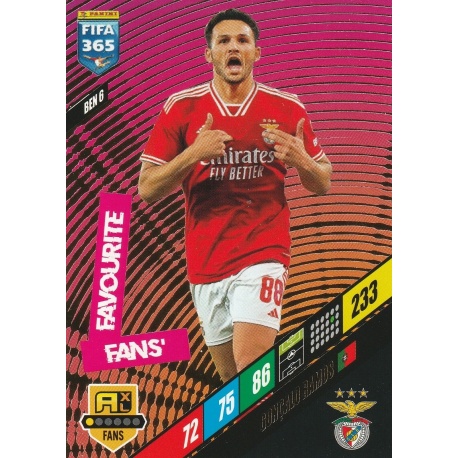 Gonçalo Ramos Fans' Favourite SL Benfica BEN 6