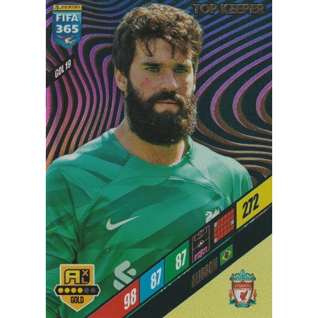 Alisson Top Keeper Liverpool GOL 19