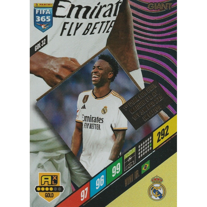 2024 Panini Adrenalyn XL FIFA 365 - Momentum #NNO Vini Jr.