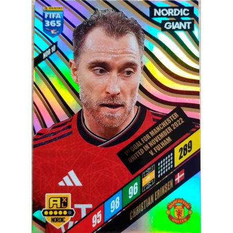 Christian Eriksen Nordic Giants Manchester United NOR 10