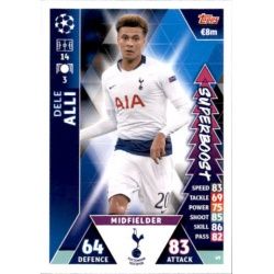 Dele Alli Super Boost UP69 Match Attax Champions 2018-19