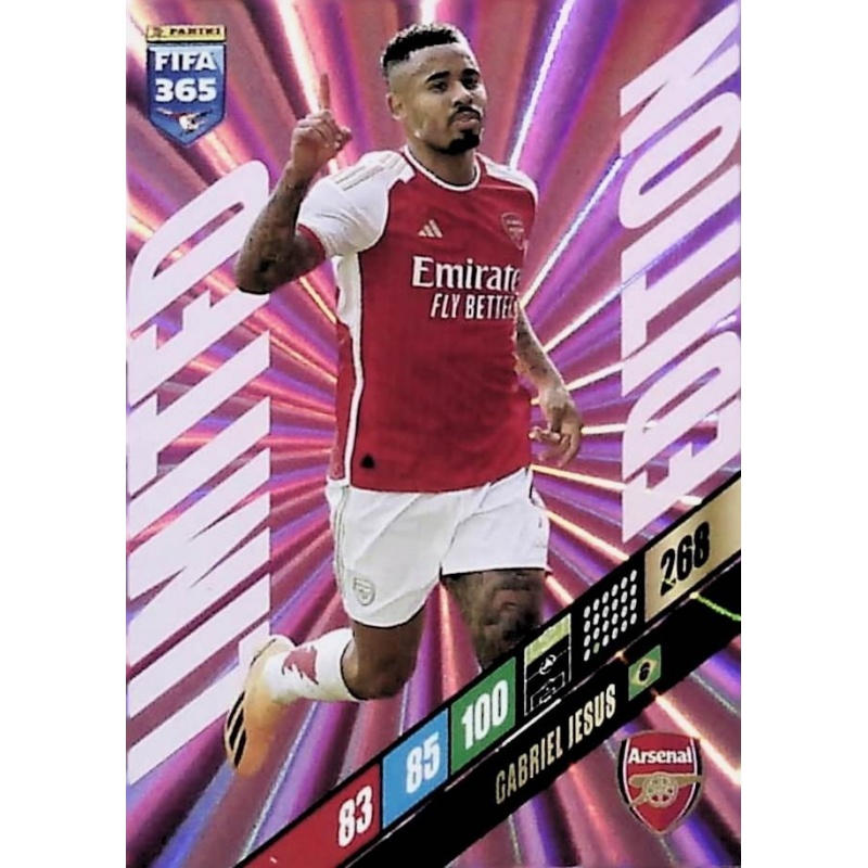 Gabriel Jesus - carte Adrenalyn XL Fifa World Cup Qatar 2022