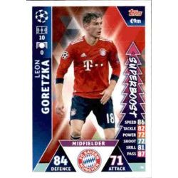 Leon Goretzka Super Boost UP78 Match Attax Champions 2018-19