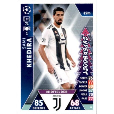 Sami Khedira Super Boost UP91 Match Attax Champions 2018-19