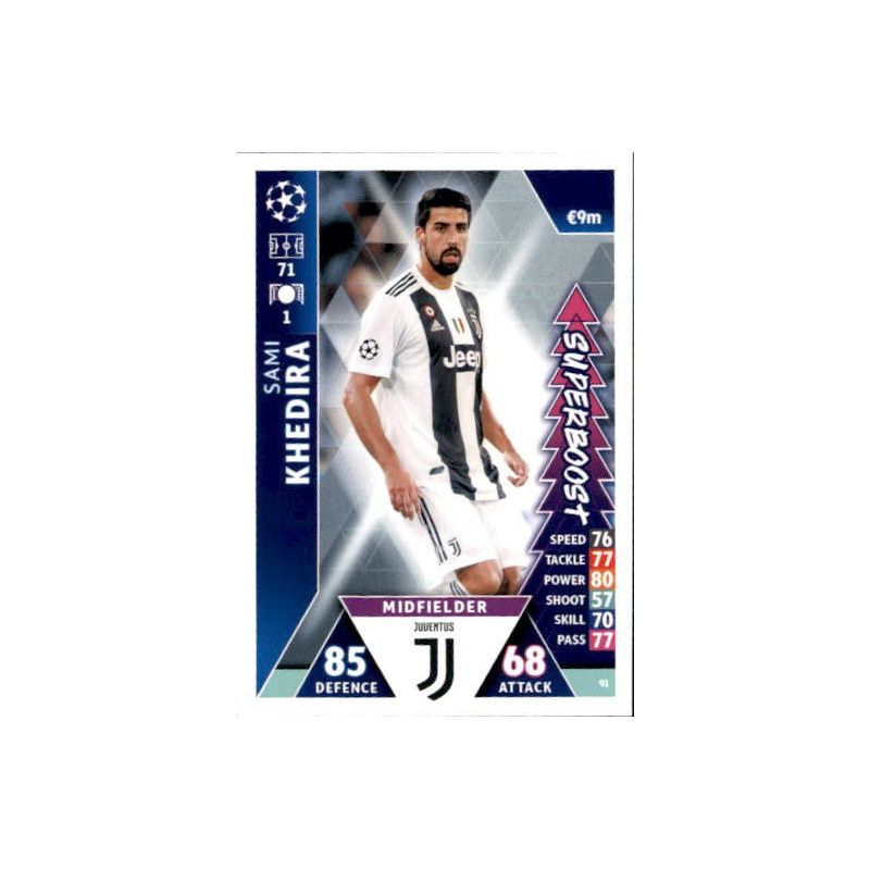 Leon Goretzka Topps Champions League 18/19 Sticker 91