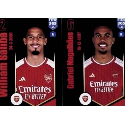 William Saliba / Gabriel Magalhães Arsenal 56