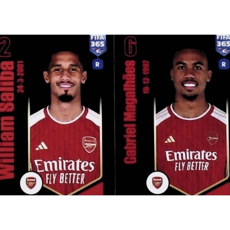 William Saliba / Gabriel Magalhães Arsenal 56