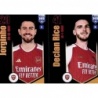 Buy Sticker Jorginho / Declan Rice Arsenal Fifa 365 Panini 2024