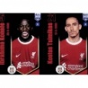 Sale Sticker Ibrahima Konaté / Kostas Tsimikas Liverpool Panini Fifa 365 Stickers 2024
