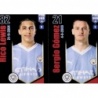 Sticker of Rico Lewis / Sergio Gomez Manchester City Fifa 365 Stickers 2024 Panini