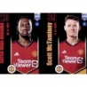 Sale Sticker Aaron Wan-Bissaka / McTominay Manchester United Fifa 365 Stickers 2024 Panini