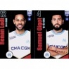 Sticker of Renan Lodi / Samuel Gigot Olympique Marsella Fifa 365 Panini 2024