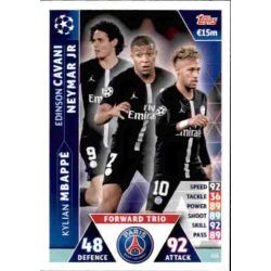 Mbappé - Neymar Jr - Cavani UCL Trio UP113 Match Attax Champions 2018-19