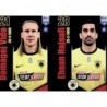 Buy Sticker Domagoj Vida / Ehsan Hajsafi AEK Atenas Fifa 365 Stickers 2024 Panini