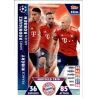 James - Ribéry - Robben UCL Trio UP118 Match Attax Champions 2018-19