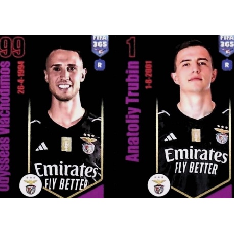 Odysseas Vlachodimos / Anatoliy Trubin SL Benfica 390