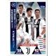 Dybala - Cristiano Ronaldo - Mandžukić UCL Trio UP127 Match Attax Champions 2018-19