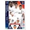 Batshuayi - Mina - Rodrigo UCL Trio UP129 Match Attax Champions 2018-19