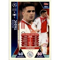 Tadić UCL Group Stage MVP UP139 Match Attax Champions 2018-19