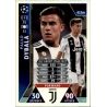 Dybala UCL Group Stage MVP UP144 Match Attax Champions 2018-19