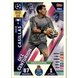 Iker Casillas UCL Centurion UP146 Match Attax Champions 2018-19