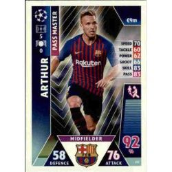 Arthur Pass Master UP161 Match Attax Champions 2018-19