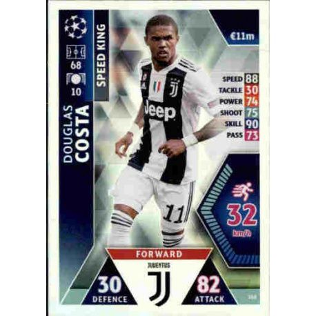 Douglas Costa Speed King UP168 Match Attax Champions 2018-19