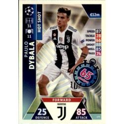 Paulo Dybala Hot Shot UP173 Match Attax Champions 2018-19