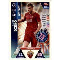 Edin Džeko Hot Shot UP174 Match Attax Champions 2018-19