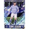 Offer Online Kevin de Bruyne 2022/23 UCL Team of the Season Topps Champions League 2023/24 Stickers